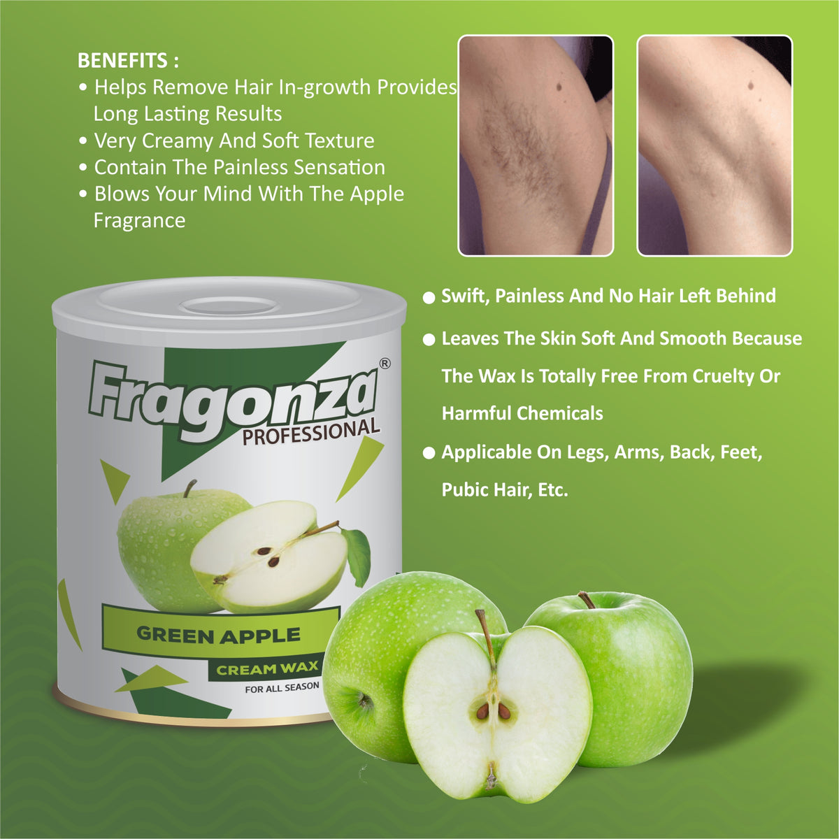 Green Apple Cream Wax