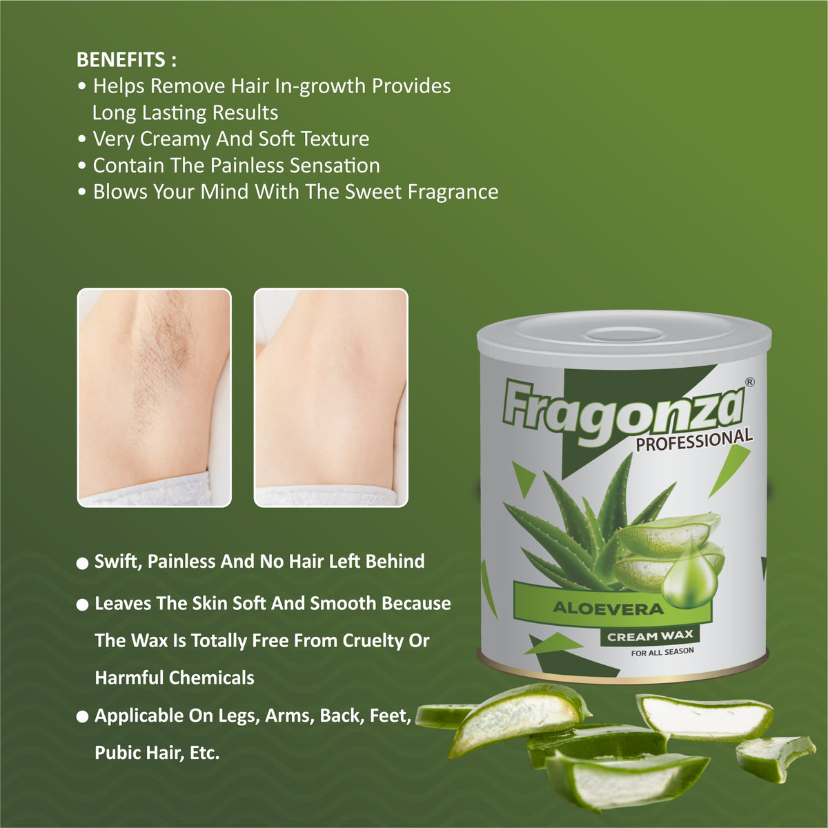 Aloevera Cream Wax